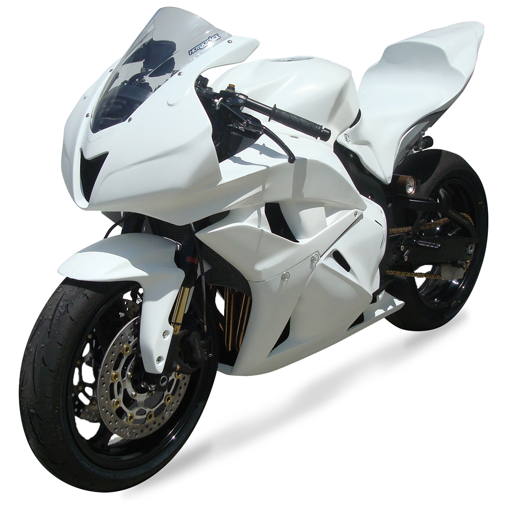 Hotbodies Racing Race Bodywork 2009 2012 CBR600RR Primer Grey